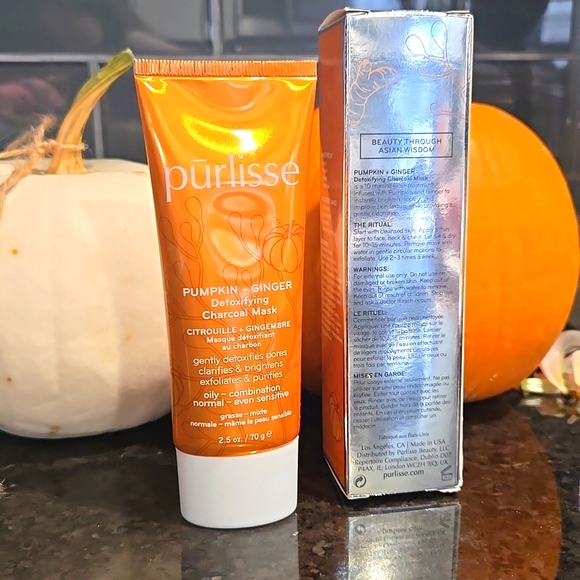 PURLISSE BEAUTY Pumpkin + Ginger Detoxifying Charcoal Mask - Picture 3 of 6